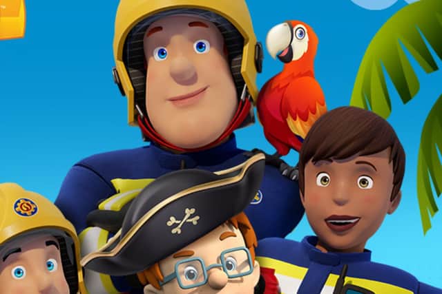 Fireman Sam and friends set off on a treasure hunt adventure filled with pirate fun, songs and daring rescues