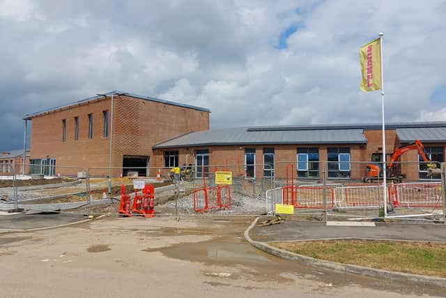 The school at Glenvale Park is due for completion this autumn