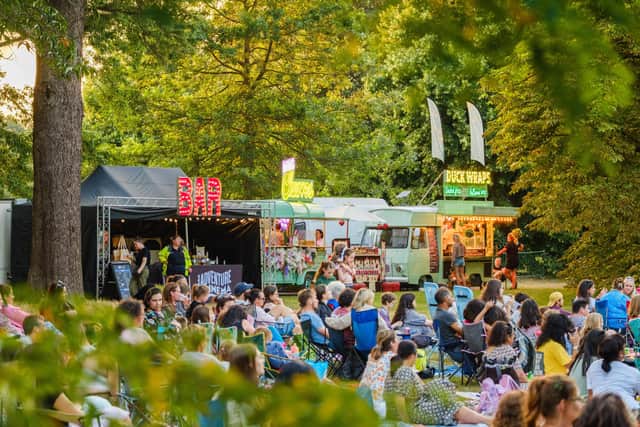 Bars and food options will be available at the screenings. Photo: Owen Billcliffe/Adventure Cinema.