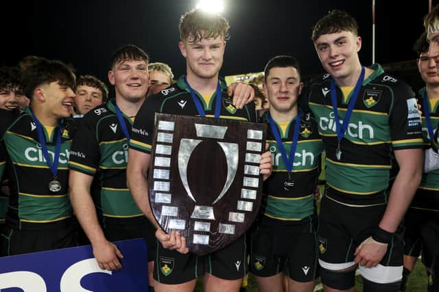 Saints claimed Under-18s glory last month (picture: Andrew Fosker for Premiership Rugby)