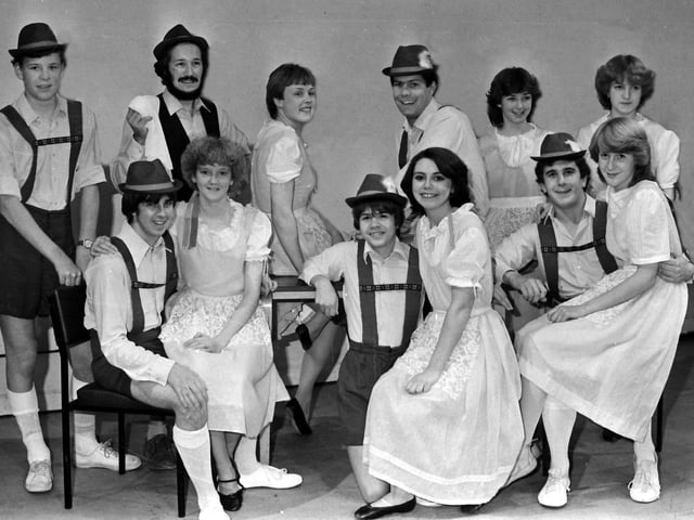 KETTERING GANG SHOW 1982 Retro Christmas pictures from the 1980s:Christmas in the 1980s