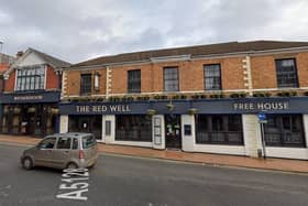 The Red Well pub in Silver Street, Wellingborough