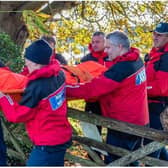 Northants Search & Rescue members in action