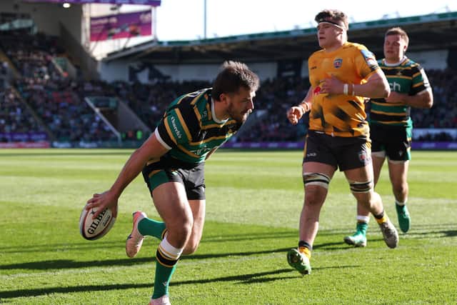 Ollie Sleightholme scored in the win against Newcastle Red Bulls in his most recent appearance for Saints (photo by David Rogers/Getty Images)