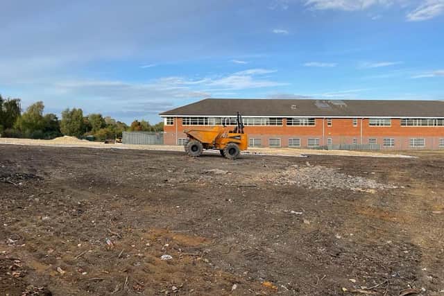 The site site is estimated to be finished by next summer