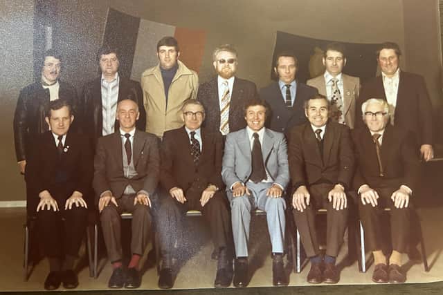 One of the first Irish Centre Committees