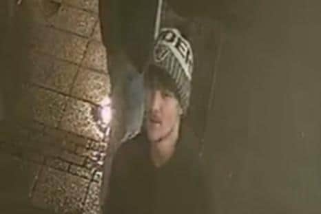 CCTV of a man outside /Northants Police