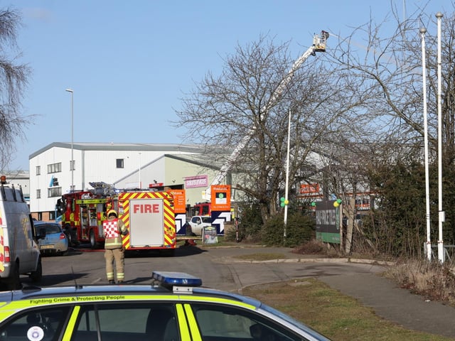 Kettering fire at Headlands MOT centre and garage