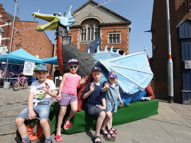 St George's Day: Rushden: St George's Day celebration 2018