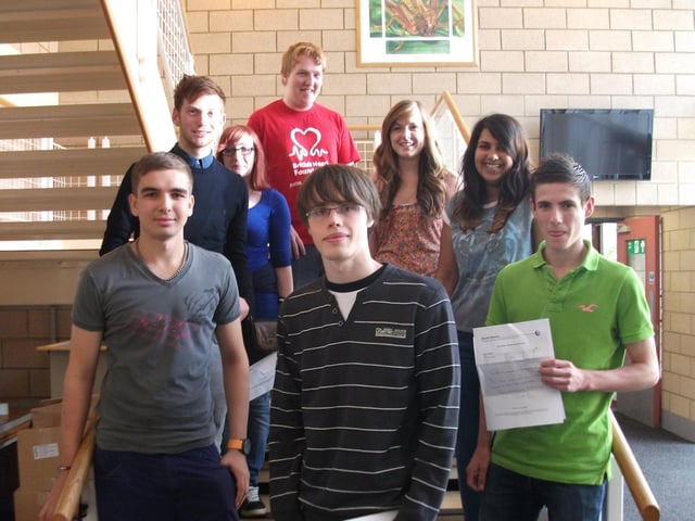 Take a look back at students in Kettering, Corby, Rushden, Wollaston and Wellingborough receiving those all-important results.