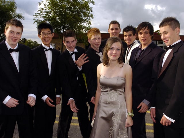 Higham Ferrers Community Arts College prom June 2007