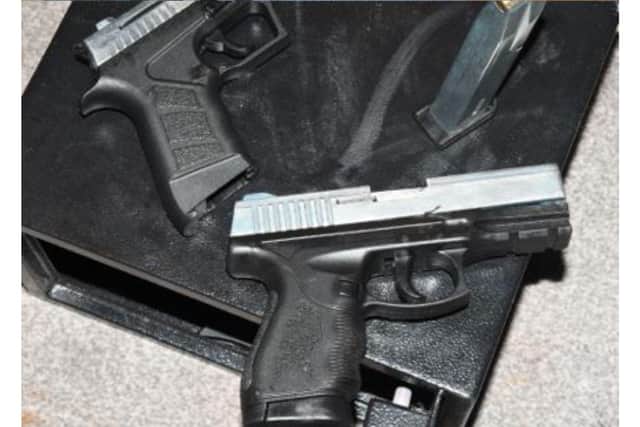Sikora had been converting blank pistols in his flat in Corby