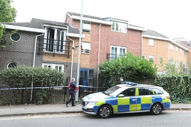 Fire and Police on the scene at Drill Hall Court, Kettering/National World