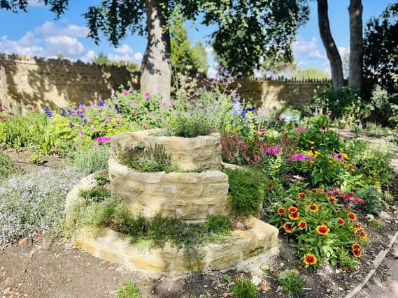 The new sensory garden