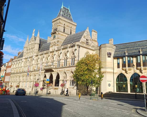 The inquest opened at the Guildhall in Northampton this morning (September 21)