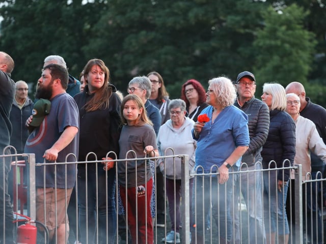 Thrapston D-Day beacon lighting:D-Day commemorations Thrapston