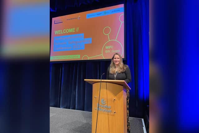 Author and activist, Laura Bates, keynote speaker at the conference