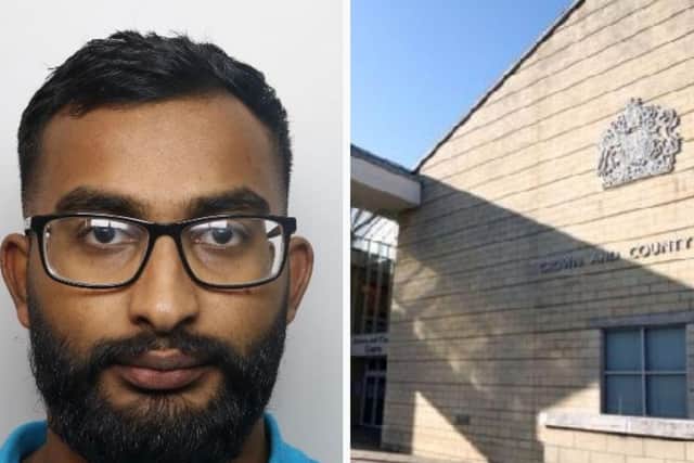 Haron James of Leicester was sentenced at Northampton Crown Court