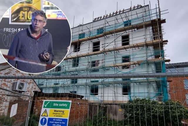 A warrant has been issued for Marcus Fielding, builder of an apartment block in Job's Yard. Image: Alison Bagley / National World
