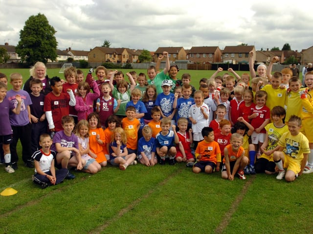 Kettering Buccleuch Academy World cup football event 2010