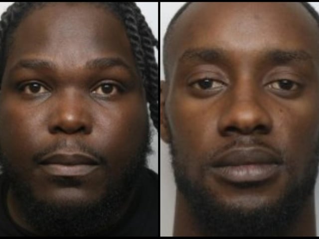 These two drug dealers were jailed after a stash of heroin and cocaine was found in a KFC bag inside a car during a routine stop in Northampton. Mugugu, aged, 30, of Birmingham and 34-year-old Hodge, of Ashburnham Road in Northampton, pleaded guilty to two counts each of being concerned in the supply of a controlled Class A drug. Mugugu, aged 30, was sentenced to five years and Hodge to four years.