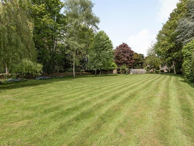 The property has plenty of entertaining space, plus traditional features throughout.