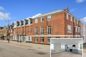 The former George Hotel in Sheep Street, Kettering, has been converted into 46 apartments /Simpson and Partners