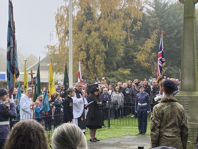 Corby Remembrance Sunday Parade and Service of Remembrance 2022