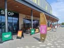 Rushden Lakes' West Terrace