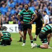 Manny Iyogun showed his disappointment after the defeat to Leinster (photo by David Rogers/Getty Images)