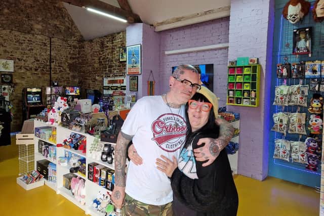 L-r Mark Ramsey and Michelle Robertson in Kitsch Mitch/National World