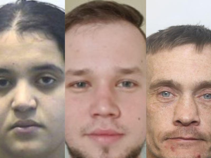 Some of the most wanted people in Northamptonshire.