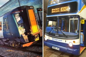 Times for trains and buses through Northamptonshire will be tweaked over the four days of Platinum Jubilee celebrations.