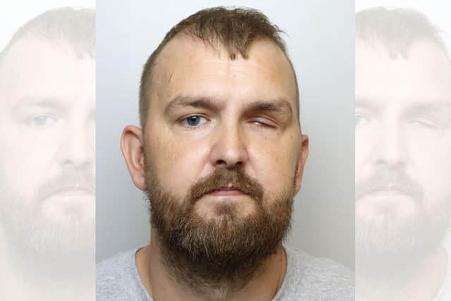 Steven Michael Gaskell from Corby is still on the run from HMP Sudbury in Derbyshire. Image: NW