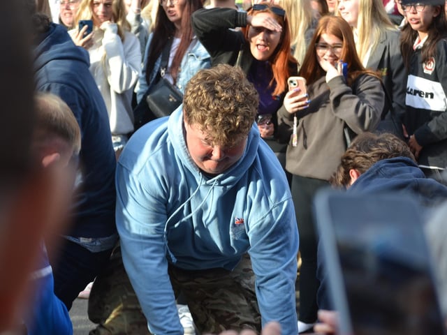 Hundreds attend Rowell Fair Proclamation day bright and early on Monday morning