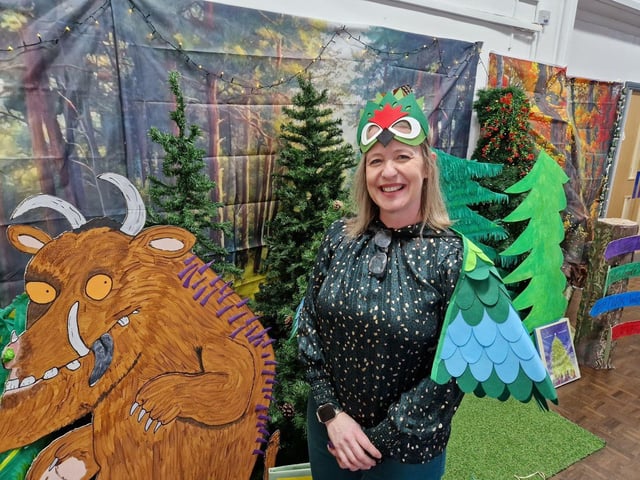 Children and staff at Kingswood Primary Academy on World Book Day - Kerry Langley