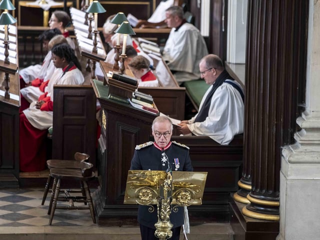 All Saints Church in Northampton hosted a remembrance service for Her Majesty Queen Elizabeth II on Sunday September 18. Pews were full as hundreds attended to pay their respects.