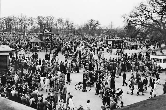 Kettering's Wicksteed Park in the 1950s