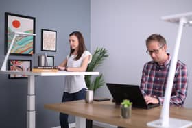 Height adjustable desks are becoming increasingly popular in the workplace