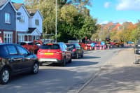Roadworks have caused significant delays in Greening Road, Rothwell