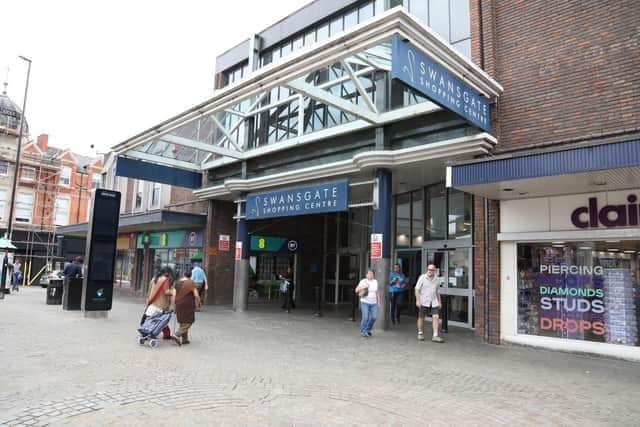 Artwork will be displayed in shops in Swansgate shopping centre