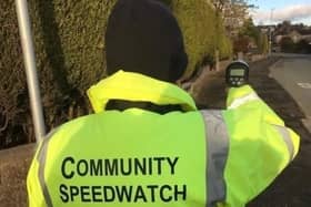 Speedwatch checks were carried out in Raunds during April
