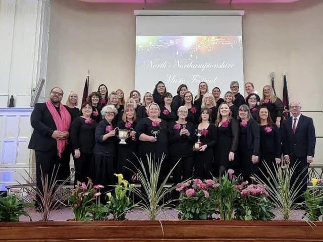 "Singing with my choir family The Decibelles. Music is so good for the soul"