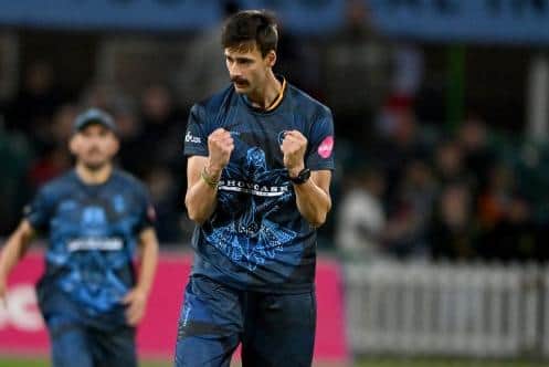 George Scrimshaw has signed a three-year deal to join Northants from Derbyshire (Picture: Ross Kinnaird/Getty Images)