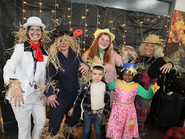 Children and staff at Kingswood Primary Academy on World Book Day