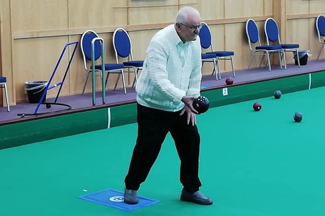 Hubert Dickens in action