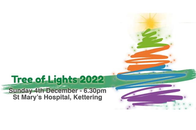 The Tree of Lights service in Kettering