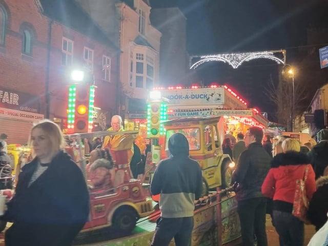 Fun fair rides were made available to all