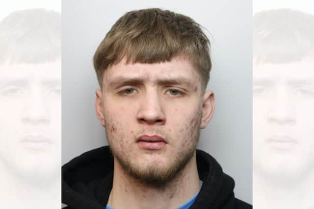 Tyler Tierney from Corby is now behind bars after dealing drugs again. Image: NW
