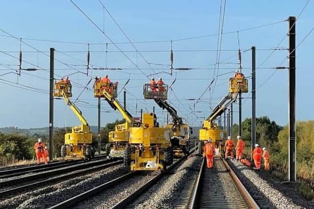 Work on the lines/ Network Rail